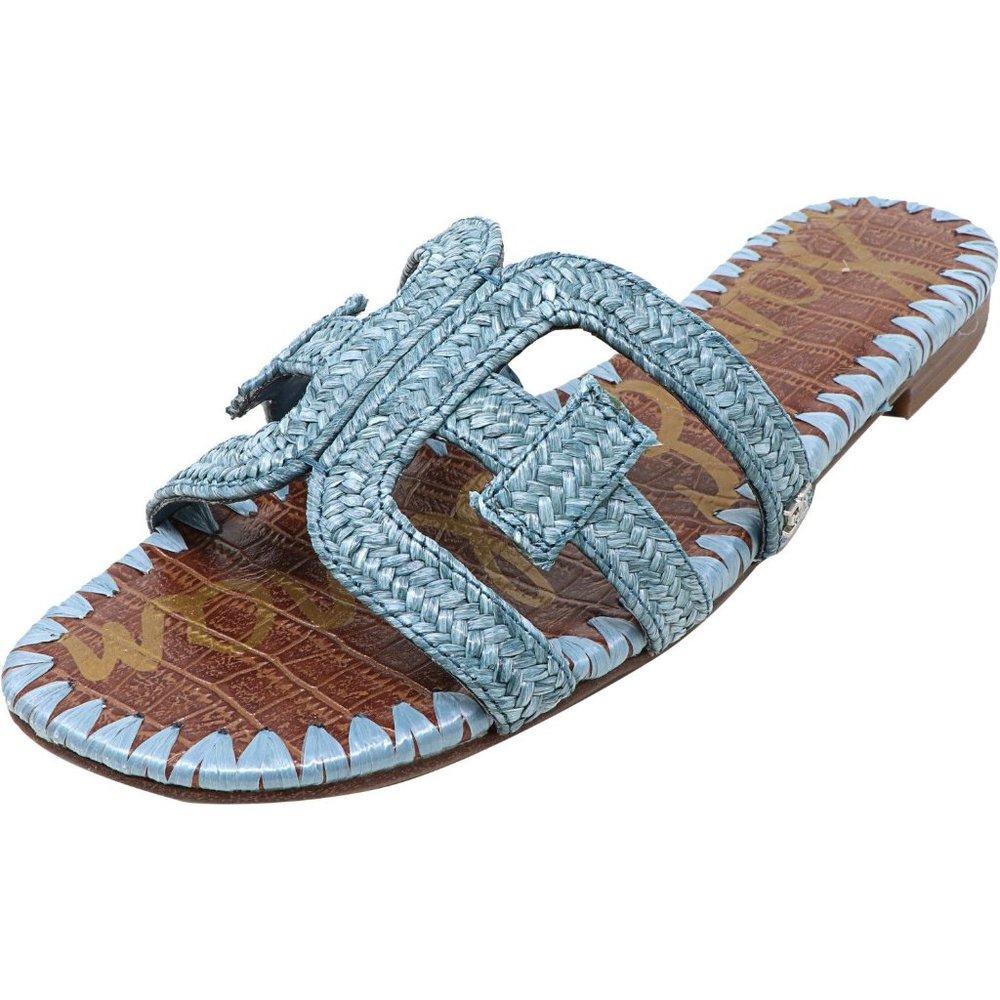 Sam Edelman Blue Woven Sandals
